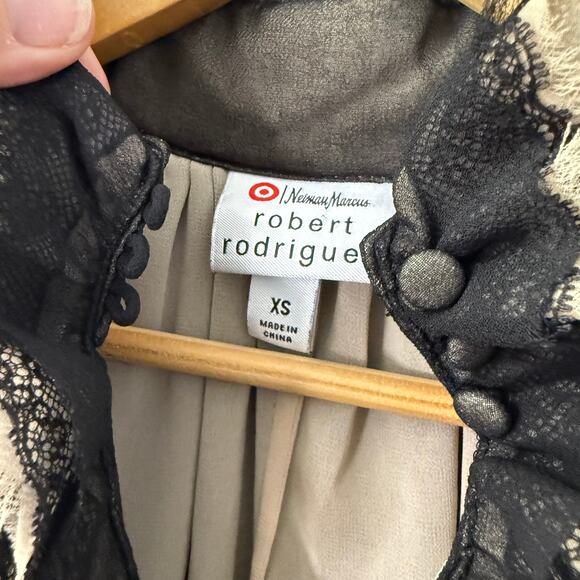 Robert Rodriguez Target Neiman Marcus Ruffled Top shirt Blouse Size XS - Picture 2 of 3